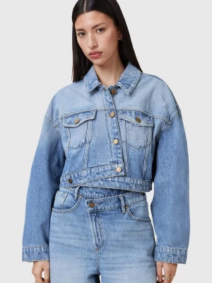 Obrázek produktu AllSaints Džínová bunda AllSaints AKI CROSSOVER modrá