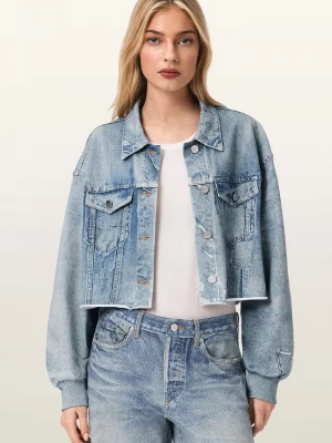 Obrázek produktu AllSaints Džínová bunda AllSaints ANDERS modrá
