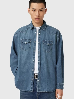 Obrázek produktu AllSaints Džínová košile AllSaints FENTON modrá