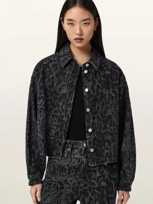 Obrázek produktu AllSaints Džínová košile AllSaints NICKY černá