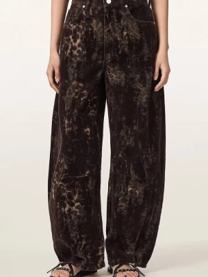 Obrázek produktu AllSaints džíny barrel dámské JETT FLOCK hnědá