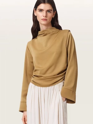 Obrázek produktu AllSaints halenka dámská LESLIE hnědá