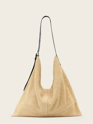 Obrázek produktu AllSaints hobo kabelka dámská semišová ASHA béžová