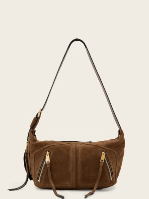 Obrázek produktu AllSaints hobo kabelka dámská semišová JEAN hnědá