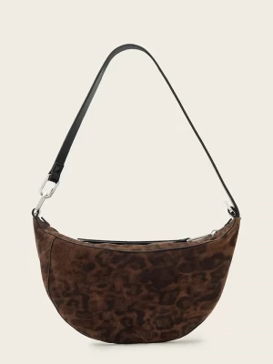Obrázek produktu AllSaints hobo kabelka dámská semišová LUNA hnědá
