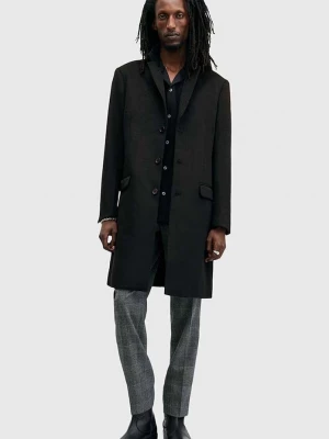 Obrázek produktu AllSaints Kabát s příměsí vlny AllSaints HAL COAT černá