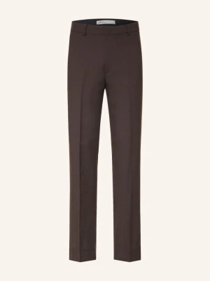 Obrázek produktu Allsaints Kalhoty Blunt Tailored Fit tmavě hnědá