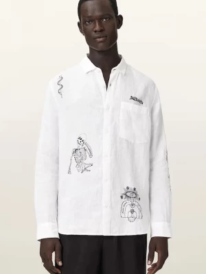 Obrázek produktu AllSaints košile pánská lněná TERROR