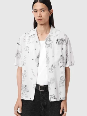 Obrázek produktu AllSaints Košile příměsí lnu TERRA béžová