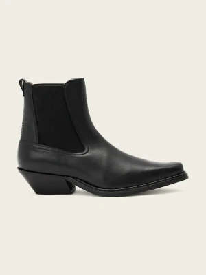 Obrázek produktu AllSaints kotníkové boty dámské kožené Carter Chelsea černá