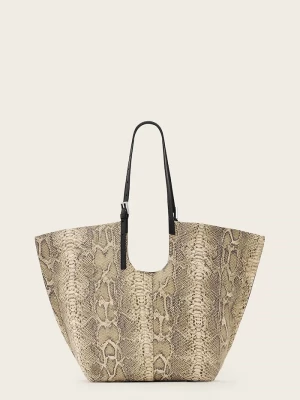 Obrázek produktu AllSaints Kožená kabelka AllSaints béžová