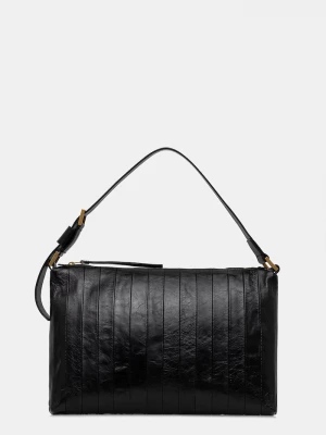 Obrázek produktu AllSaints Kožená kabelka AllSaints černá
