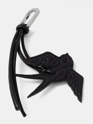 Obrázek produktu AllSaints Kožená klíčenka AllSaints SWALLOW černá