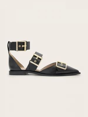 Obrázek produktu AllSaints Kožené baleríny AllSaints Sutton Shoe černá
