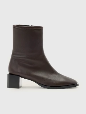 Obrázek produktu AllSaints Kožené kotníkové boty AllSaints Avril Boot hnědá
