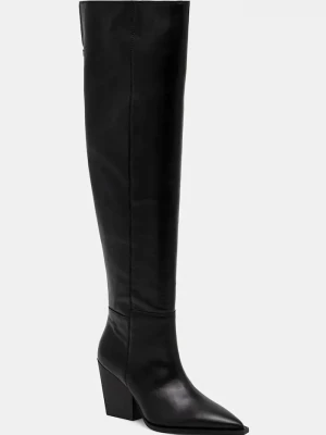 Obrázek produktu AllSaints Kožené kozačky AllSaints Reina Zip Boot černá
