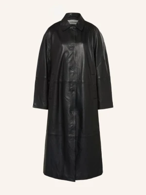 Obrázek produktu Allsaints Kožený Kabát Orville černá