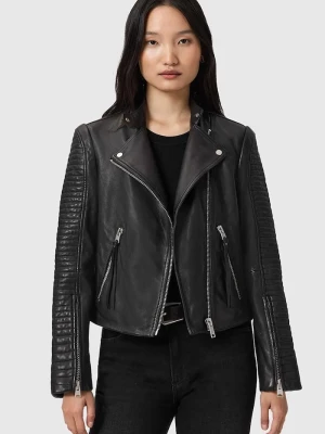 Obrázek produktu AllSaints Kožený křivák RAUL černá