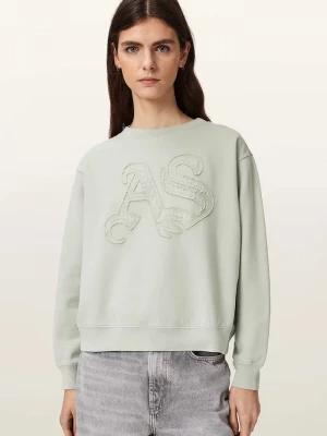 Obrázek produktu AllSaints mikina dámská bavlněná INSIGNIA zelená
