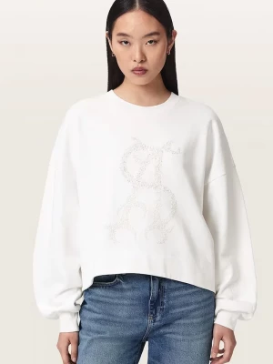 Obrázek produktu AllSaints mikina dámská bavlněná REFLEX LILA