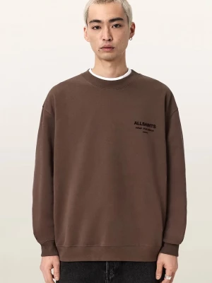Obrázek produktu AllSaints mikina pánská bavlněná XANDER hnědá