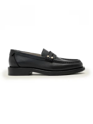 Obrázek produktu AllSaints mokasíny dámské kožené Bloom Stud Loafer černá