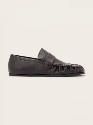 Obrázek produktu AllSaints Mokasíny dámské kožené Julie Loafer hnědá