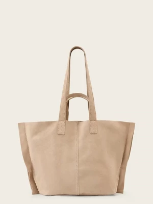 Obrázek produktu AllSaints nákupní taška dámská kožená LUTECE béžová