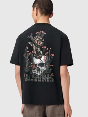 Obrázek produktu AllSaints oversize tričko pánské bavlněné CACTI černá