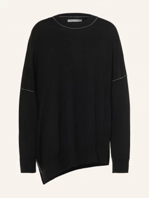Obrázek produktu Allsaints Oversized Svetry Martel Z Merino Vlny černá / bílá