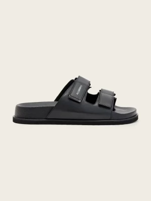 Obrázek produktu AllSaints pantofle pánské kožené Vex Sandal černá