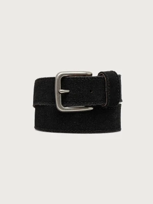 Obrázek produktu AllSaints pásek dámský semišový černá