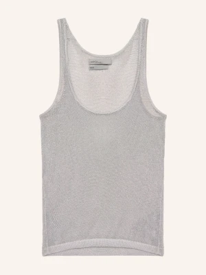 Obrázek produktu Allsaints Pletený Top Silvi S Třpytivou Přízí stříbrná