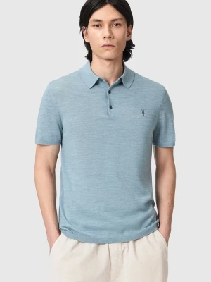 Obrázek produktu AllSaints polo pánské vlněné MODE modrá