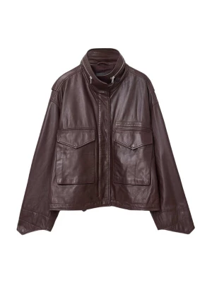 Obrázek produktu AllSaints Přechodná bunda vínově červená