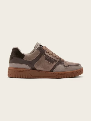 Obrázek produktu AllSaints Regan Plus Low Top sneakers boty pánské kožené hnědá