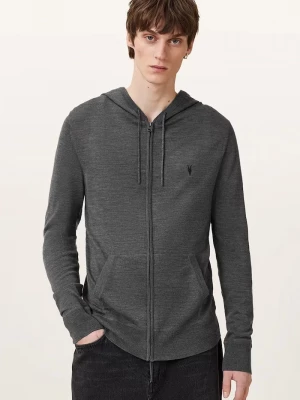 Obrázek produktu AllSaints rozepínací mikina s kapucí pánská vlněná