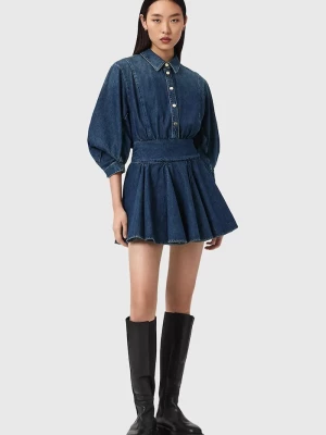 Obrázek produktu AllSaints rozšířené šaty džínové ARLO modrá