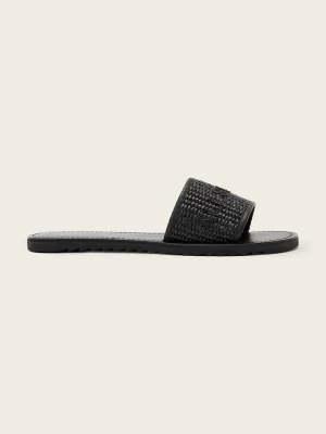 Obrázek produktu AllSaints sandály dámské kožené Hoxton Slider černá