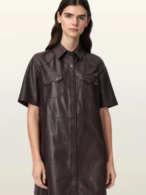 Obrázek produktu AllSaints šaty kožené ROCK DRESS