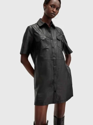 Obrázek produktu AllSaints šaty kožené ROCK DRESS černá