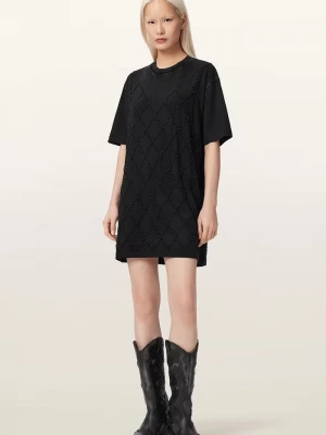 Obrázek produktu AllSaints šaty oversize bavlněné DARCY černá