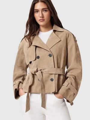 Obrázek produktu AllSaints Semišová bunda AllSaints REED béžová