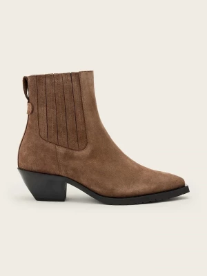 Obrázek produktu AllSaints Semišové kotníkové boty Marcie Suede Boot hnědá