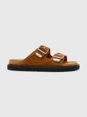 Obrázek produktu AllSaints Semišové pantofle AllSaints Randal Sandal hnědá