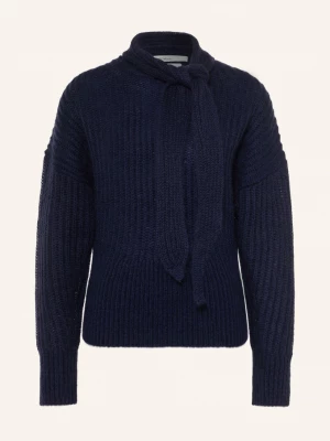 Obrázek produktu Allsaints Svetry Etty S Mohérem A Mašlí tmavě modrá