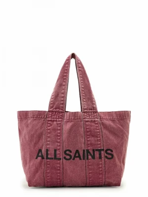 Obrázek produktu AllSaints tote taška dámská bavlněná IZZY růžová