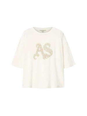 Obrázek produktu AllSaints Tričko 'ICON AMELIE' stříbrná / bílá