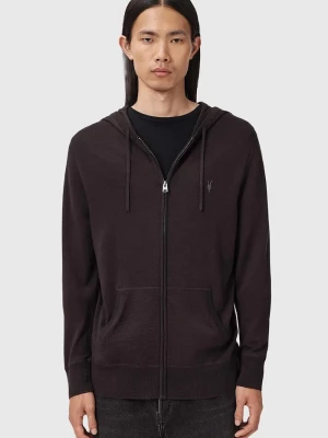 Obrázek produktu AllSaints Vlněná mikina AllSaints MODE MERINO ZIP HOOD hnědá
