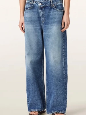 Obrázek produktu AllSaints wide leg džíny dámské AKI CROSSOVER JEAN modrá
